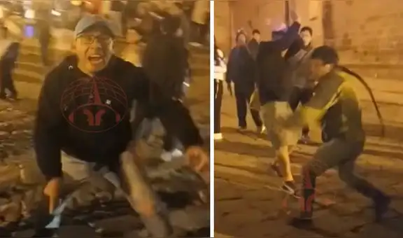 Supuestos hinchas de Ecosem de Pasco y Deportivo Garcilaso se agredieron en Cusco