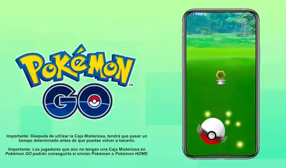 Pokémon GO: recibe una Caja Misteriosa de Meltan al enviar una criatura a Pokémon HOME 