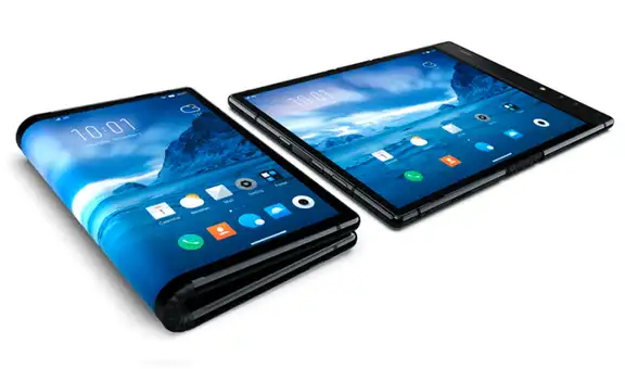 Samsung no fue el primero en lanzar un teléfono plegable y este video lo comprueba