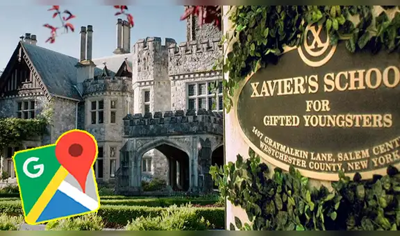 Google Maps: así luce el verdadero lugar que sirvió de guarida para los X-Men [FOTOS]
