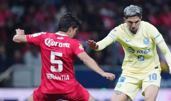 ¡Partido vibrante! Toluca igualó 2-2 con América por la fecha 2 de la Liga MX 2023