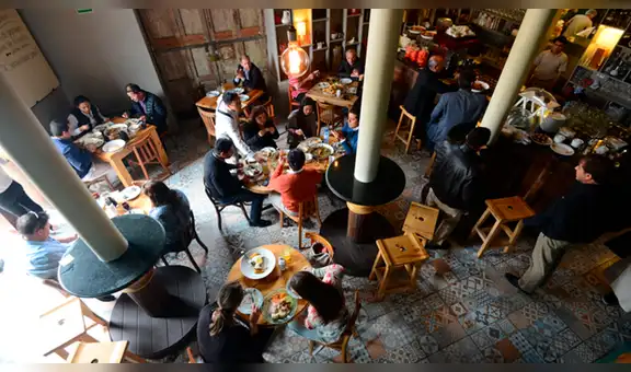 INEI: Negocios de restaurantes aumentaron en 4,75% en junio