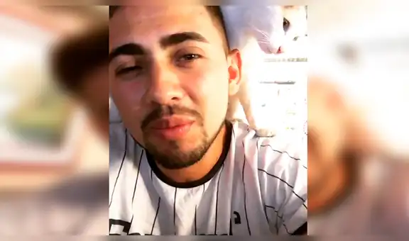 Joven dedica canción a su gato y este tiene curiosa reacción cuando él se detiene [VIDEO]