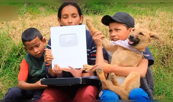 Familia campesina ‘youtuber’ alcanzó los 100.000 suscriptores enseñando a cultivar en cuarentena 