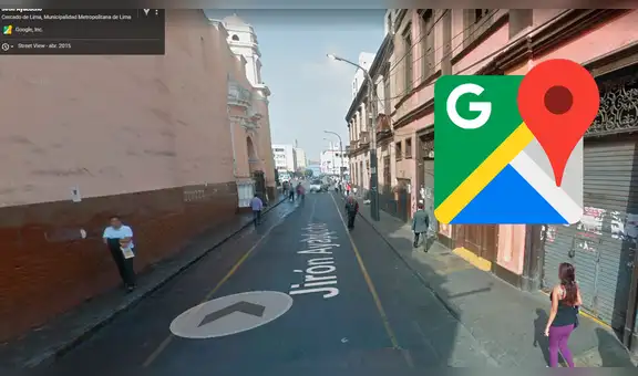 Google Maps: Triste escena en captada en Jirón Ayacucho es viral [FOTOS]