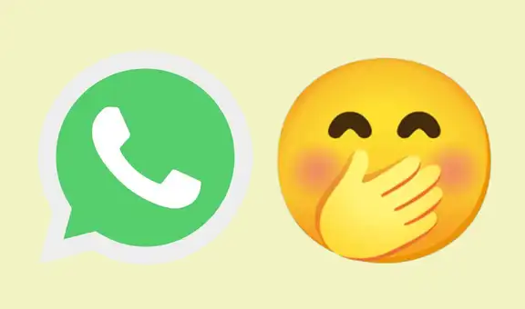 WhatsApp: ¿qué significa el emoji de la carita sonriente que se tapa la boca y cuándo debes usarlo?