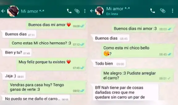 WhatsApp: Jovencita se enfada porque su novia la ignoraba y le dijo esto [FOTOS]