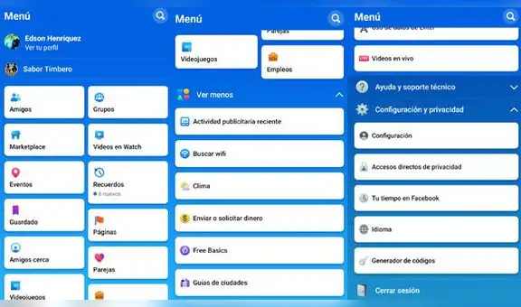 Facebook cambia de aspecto en su versión para smartphones [FOTOS]