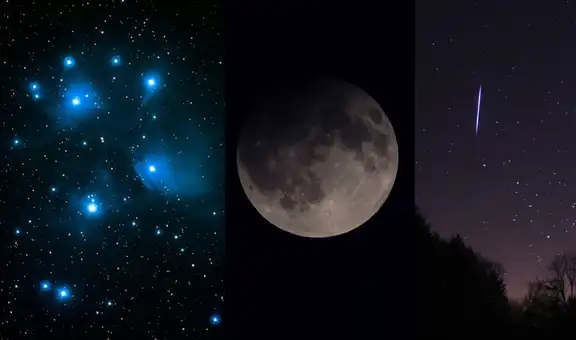 El cielo en noviembre: “las siete hermanas”, eclipse lunar y meteoros