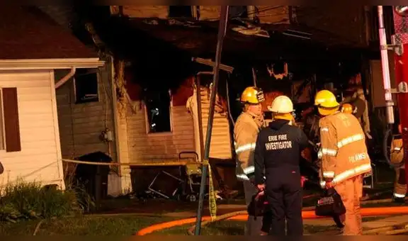Bombero perdió a sus hijos en un incendio mientras atendía una falsa alarma