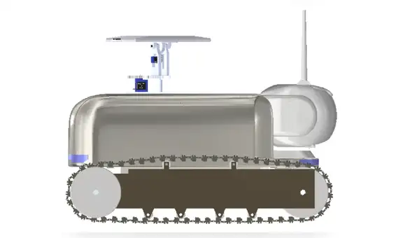 Inventores peruanos crean robot controlado por inteligencia artificial para prevenir contagios de COVID-19