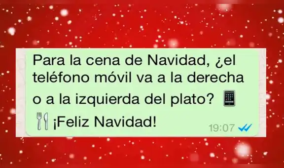 WhatsApp bloquearía tu cuenta en Navidad si mandas el mismo saludo a tus amigos [FOTOS]