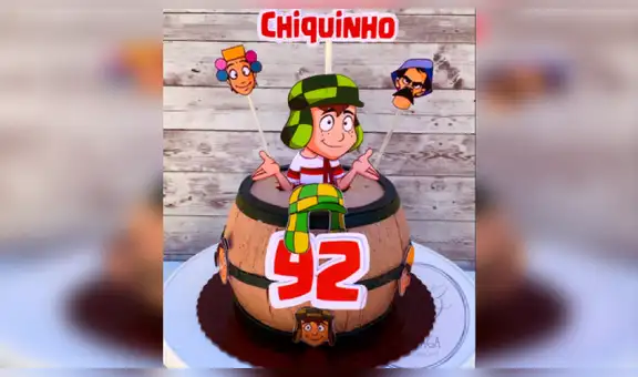 Anciano conmueve al vestirse como El Chavo del 8 para celebrar su cumpleaños [FOTOS]