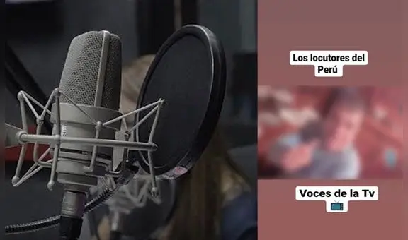 ¿Quiénes son los que hacen las voces más representativas en la TV peruana?