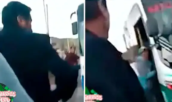 Estudiantes no se dan por vencidos y persiguen a maestro hasta su bus: “¡Apruébenos, profe!”