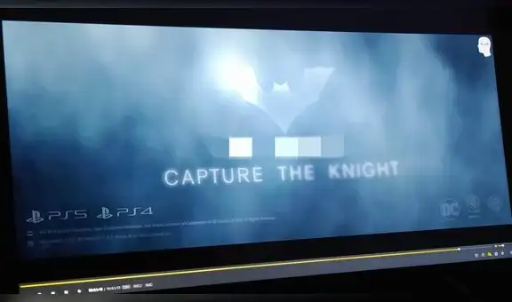 PS5: se filtra pantallazo del nuevo videojuego de Batman a horas del evento de PlayStation 5