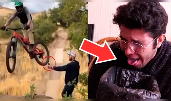 YouTube viral: No imaginas la extrema reacción de este joven tras ver el vídeo de la moto [VIDEO]