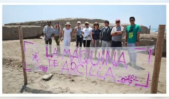 Ciudadanos inician campaña de limpieza en "La Máquina de Arcilla"