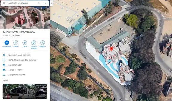 Google Maps: así luce el verdadero lugar donde Jim Carrey filmó El Grinch