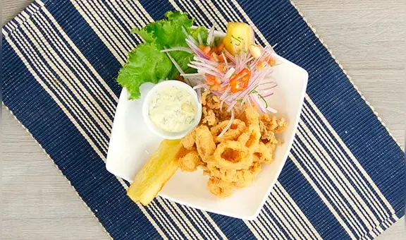 Cómo preparar Chicharrón de Calamar [Receta y Vídeo]