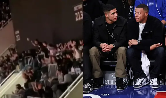 Mbappé viajó a EE. UU. para disfrutar de la NBA e hinchas argentinos cantan “Muchachos”