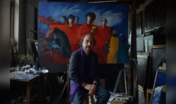 Alfredo Alcalde subasta pintura “La candelaria”