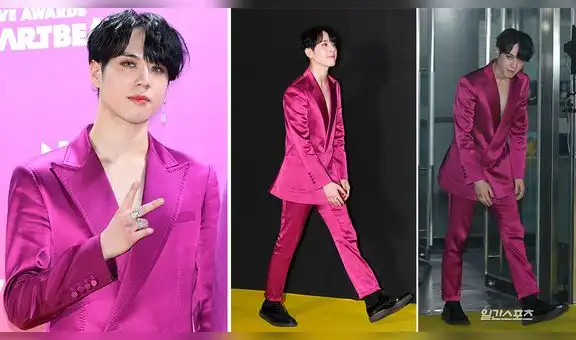 Yugyeom de GOT7 es tendencia por cumpleaños y espectacular traje rosa