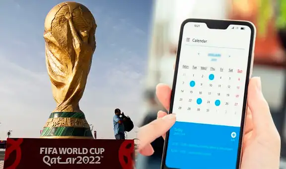 Mundial Qatar 2022: ¿cómo programar en tu teléfono todas las fechas y horas de cada partido?