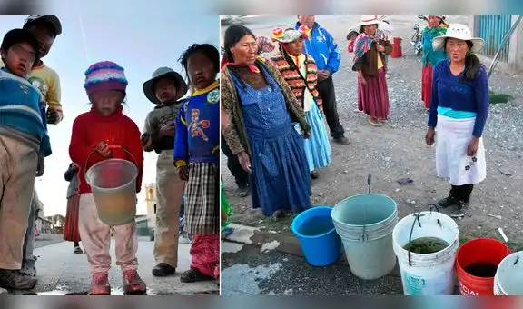 Puno: Población de Coata se niega a consumir agua con metales pesados