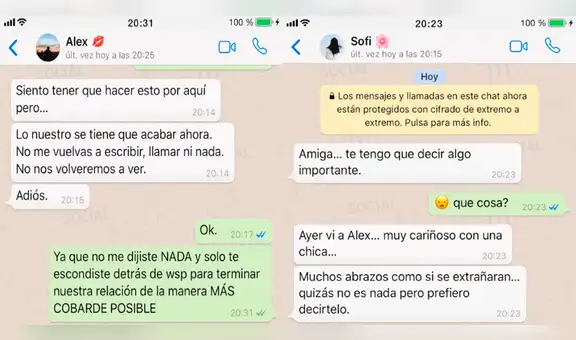 WhatsApp: Termina con su enamorado y cuando le pregunta el motivo queda devastada