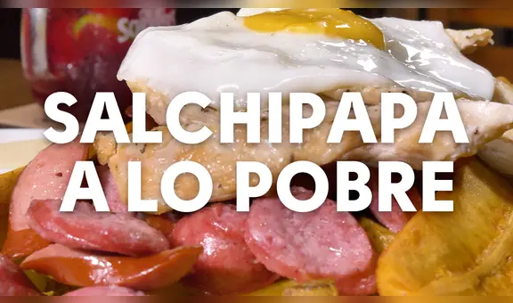 Salchipapa a lo pobre de Schopper’s