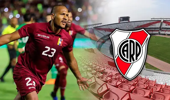 ¡Histórico! Salomón Rondón se convierte en el primer delantero venezolano que llega a River Plate