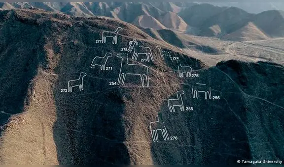 ¡Descubren 168 nuevas figuras de Nazca! Científicos japoneses hallaron formas humanas y de animales