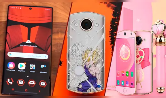 Los increíbles teléfonos inspirados en Marvel, Star Wars, Dragon Ball y animes que fans sueñan tener