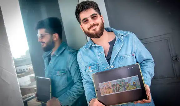 Yair Vurnbrand, el hombre detrás de las ilustraciones de El Búho 