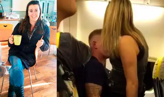 En YouTube, la tragedia que vive mujer tras ser captada teniendo sexo con desconocido en avión