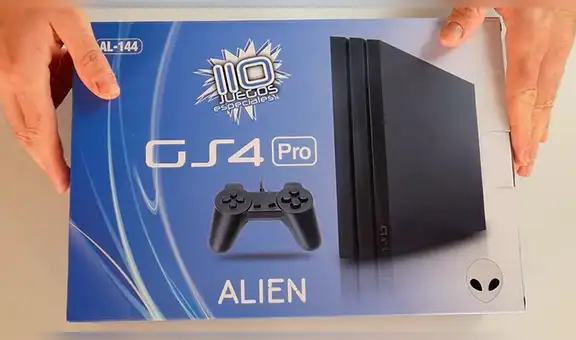 Conoce la GS4, el clon chino de PlayStation 4 de Sony que es todo un éxito [VIDEO]