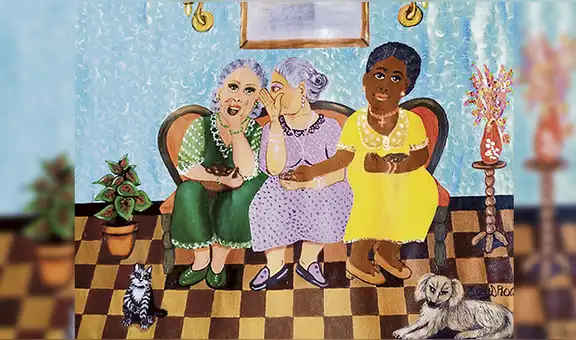 La visión del arte naif en el centro histórico de Lima