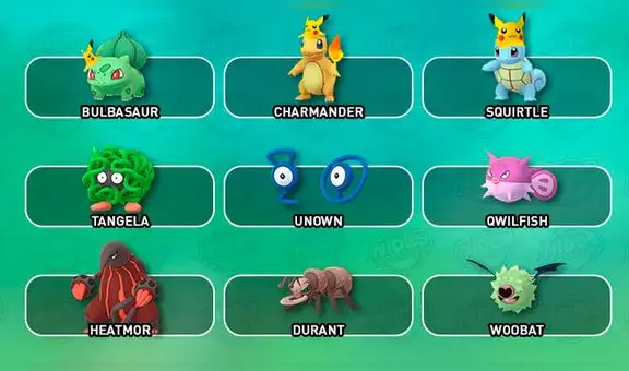 Pokémon GO Fest 2020: lista de Pokémon Shiny que podrás capturar en el día 2 del evento [FOTOS]