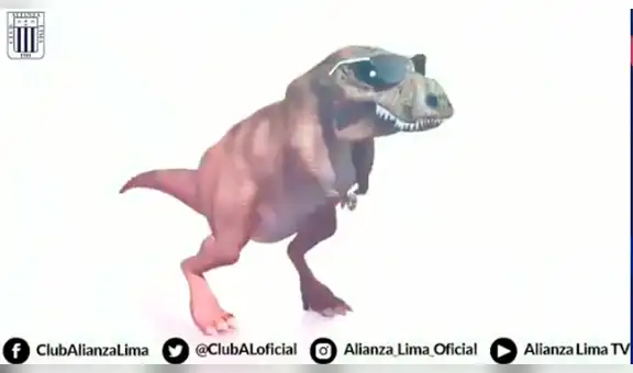 Facebook: hinchas cremas se burlan de Alianza con dinosaurio del "cállese viejo lesbiano" [VIDEO]