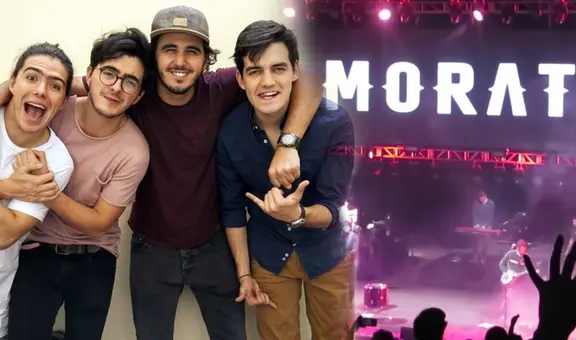 Fanáticas hacen retumbar el Arena 1 cantando a todo pulmón los temas de Morat