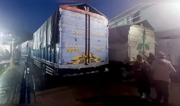 Puno: intervinieron a 4 camiones cargados con contrabando de La Culebra del Sur