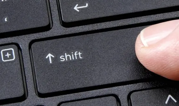 Laptop: ¿qué hacer si no me funciona la tecla shift?