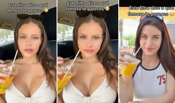 Joven suiza utiliza filtro de TikTok y sorprende con su parecido a Lana Rhoades