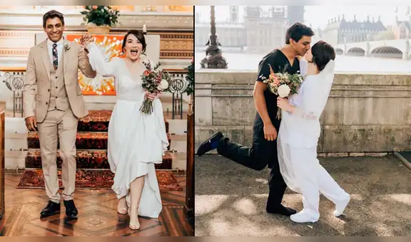 Médico y enfermera se casan en hospital donde trabajan atendiendo pacientes con COVID-19 