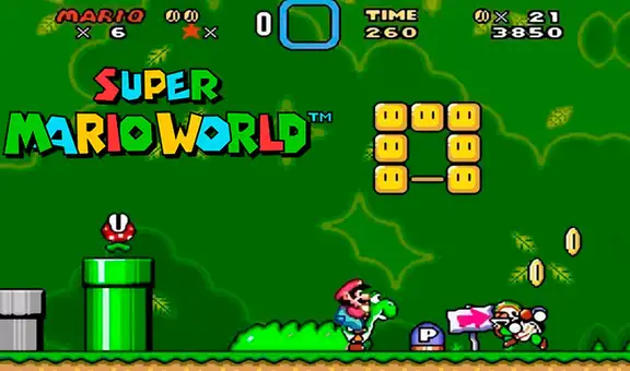 Super Mario World: se filtra inédito sprite de Mario sin gorra que fue desechado del juego