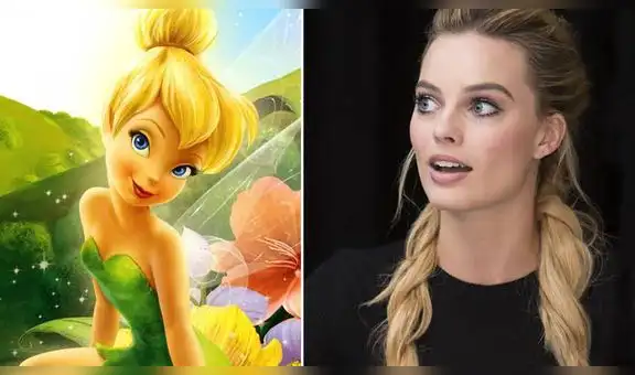 Margot Robbie interpretaría a Tinkerbell en el live-action de Peter Pan