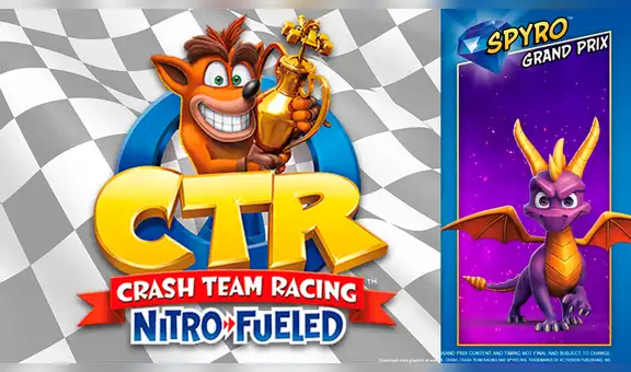 Crash Team Racing: Remake incluirá al popular Spyro como personaje y regalará contenido [VIDEO]