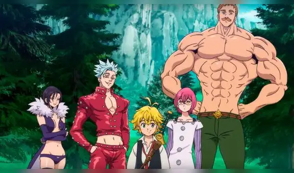 Nanatsu no Taizai Temporada 3 “Ira de los dioses" se estrenará en octubre próximo