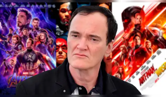 Quentin Tarantino emite dura crítica ante masivo estreno de cintas de superhéroes